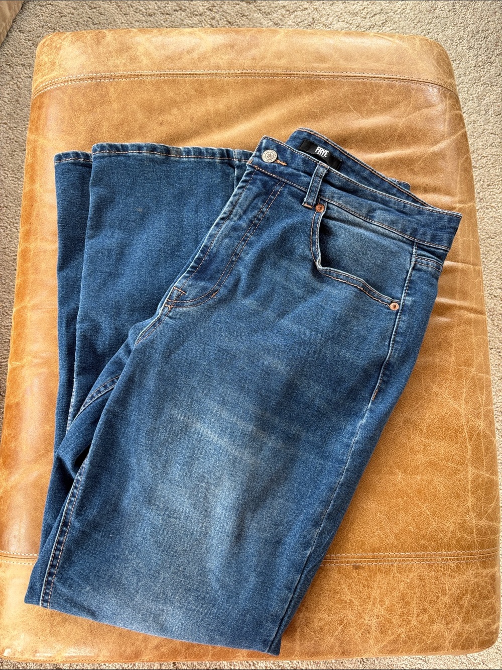 FRYE Blue Denim Jeans